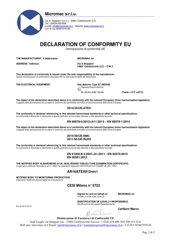 Eg Konformit Tserkl Rung Ec Declaration Of