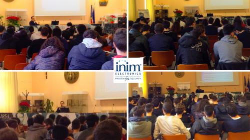 Inim per il Territorio: seminario presso il Montani di Fermo